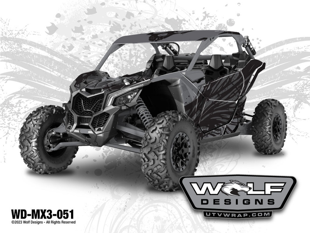 Can-am Maverick X3 - UTV Graphics Wrap Kit