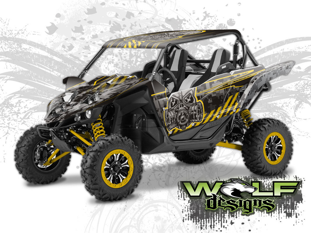 Yamaha YXZ 1000R - UTV Graphic Wrap Kit