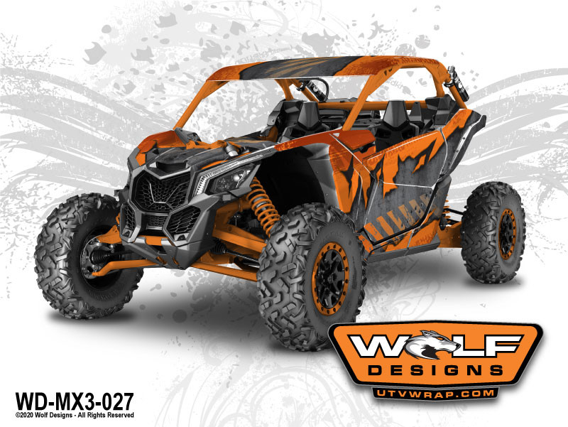 Can-am Maverick X3 - UTV Graphics Wrap Kit