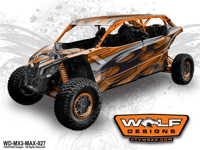 Can-am Maverick X3 Max - UTV Graphics Wrap Kit