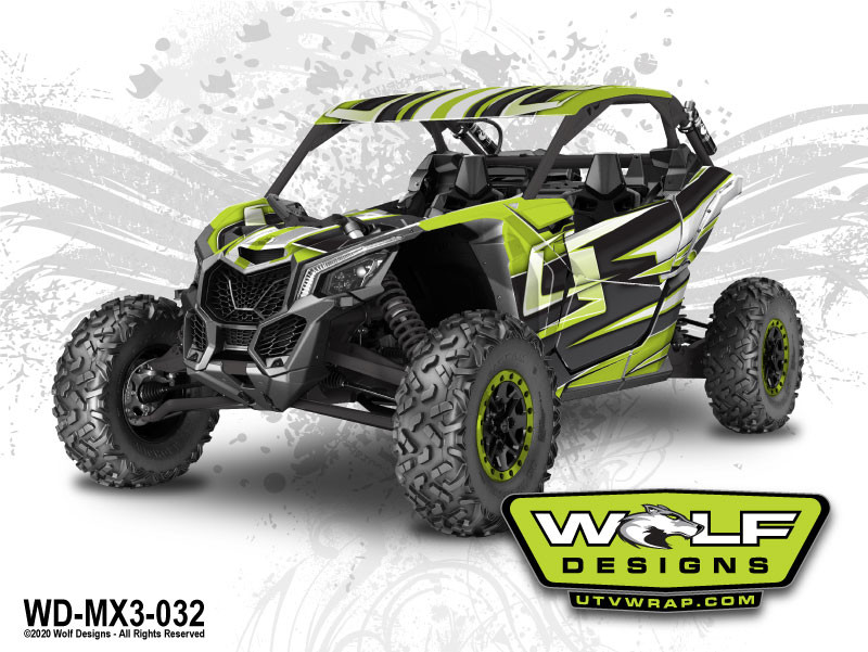 Can-am Maverick X3 - UTV Graphics Wrap Kit