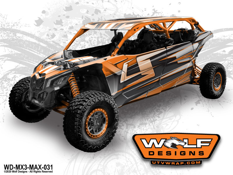 Canam Maverick X3 Max UTV Graphics Wrap Kit