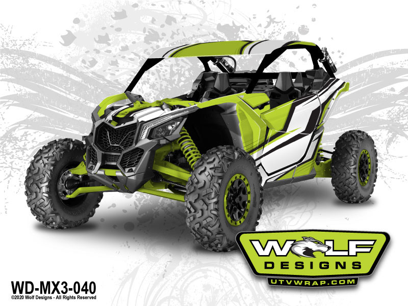 Canam Maverick X3 UTV Graphics Wrap Kit