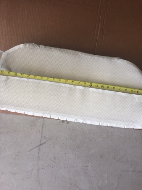 Sea Pro 176CC Console Seat Bottom Cushion 27" wide X 131/2" Sea Pro