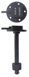 FUEL TANK GAUGE Meter Sender 6 Stainless Wema Kus Upfr Bs 240 33 Black