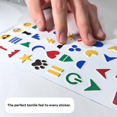 HABLE - Stactiles tactiele stickers Pictogrammen