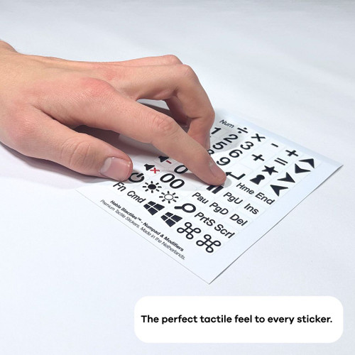 Stactiles stickers Numpad