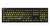 LOGICKEYBOARD Slim Line Grootlettertoetsenbord met usb-lampje - QWERTY