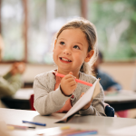 Kira, onderwijsassistent Christelijke Basisschool Sjaloom