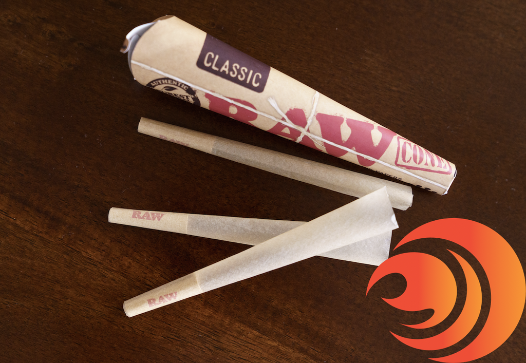 RAW Classic King Size cones give extra room for a longer smoke sesh. They're on our online headshop.