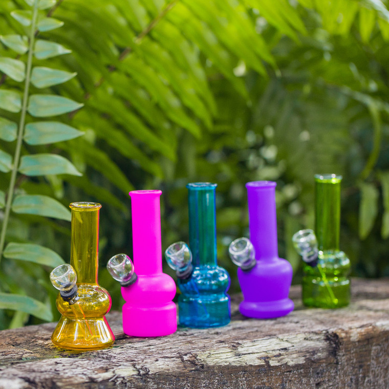Get a mini bong in a variety of colors and other smoking and dabbing accessories for low prices at Atomic Blaze Online Smoke Shop
