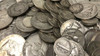 $5 Face Value 90% Silver Coin Mixed Lot Dimes Quarters Half Dollars Pre-1965