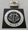 Rogue's Island Mint Vtg Video Game "X" Box Shaped 2oz 999 Silver Hand Poured Bar