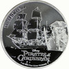 2021 Niue Disney Pirates of the Caribbean "The Black Pearl" 1 oz Silver Coin