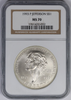 1993-P NGC $1 Thomas Jefferson Commemorative Silver Dollar Coin MS70