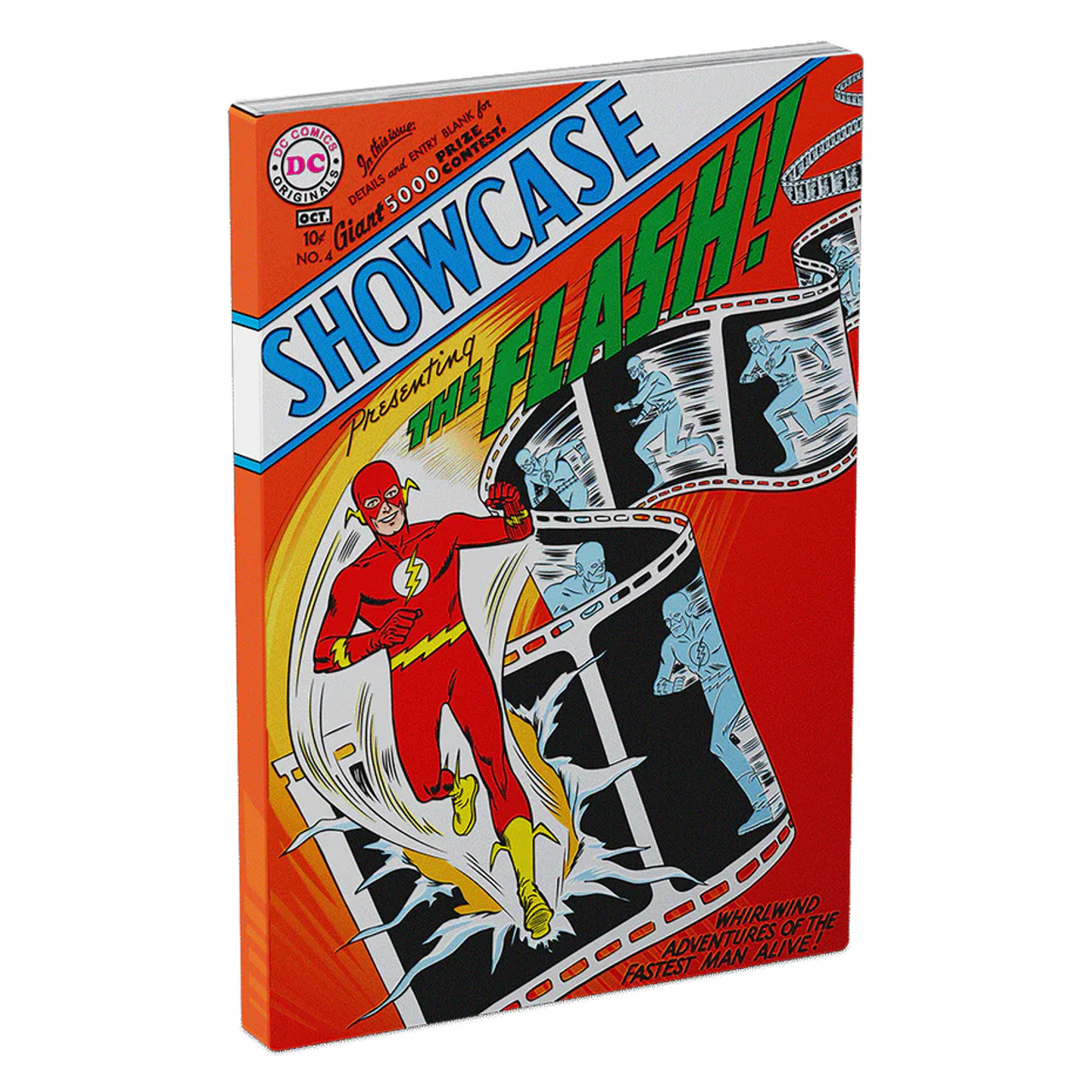 2022 Niue DC Comics Action Comix Showcase #4 Flash 1oz 999 Silver Proof Coin OGP