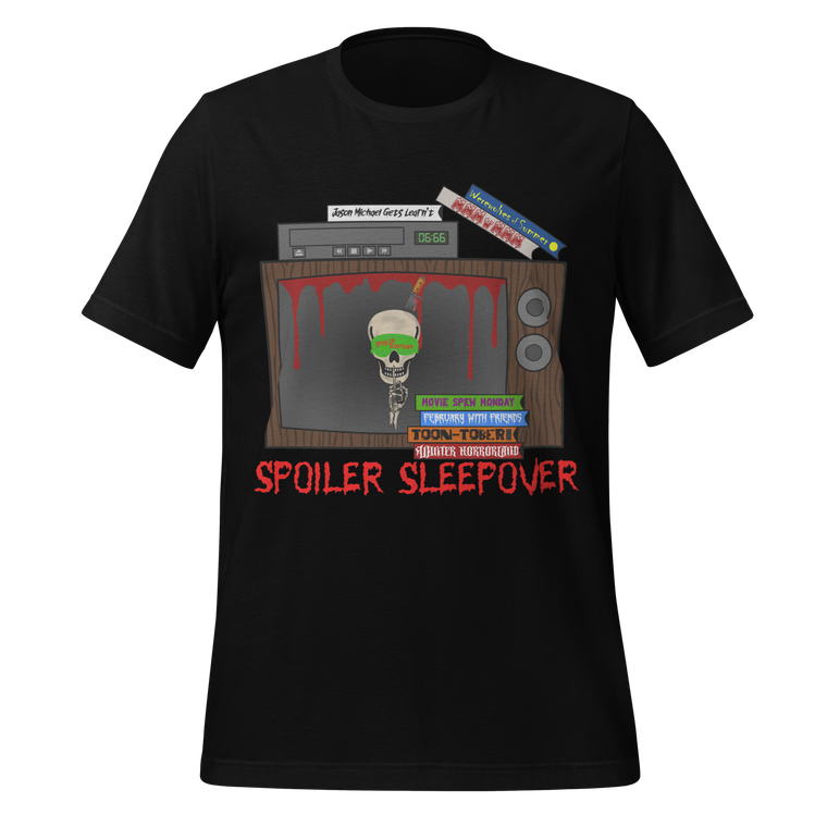 Spoiler Sleepover TV T-Shirt