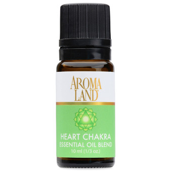 Chakra Heart Essential Oil Blend 10ml. (1/3oz.)