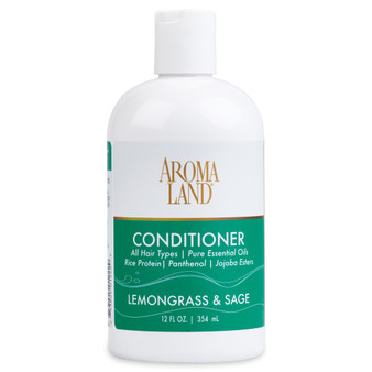 Aromatherapy+ Conditioner - Lemongrass &amp; Sage 12 oz.