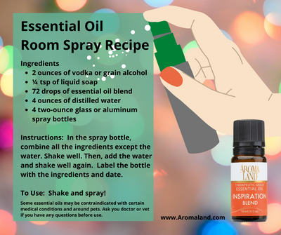 ​How to Make your Own Essential Oil Room Spray