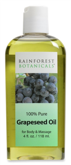 Rainforest Botanicals® Grapeseed Oil 4 oz. Rainforest Botanicals® Grapeseed Oil 4 oz.