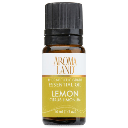 Aromaland - Lemon Essential Oil 10ml. (1/3oz.) Aromaland - Lemon Essential Oil 10ml. (1/3oz.)