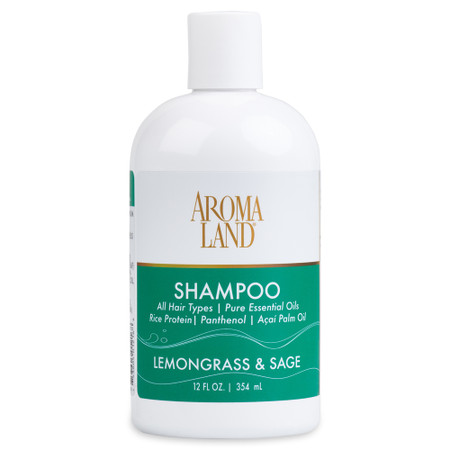 Aromatherapy+ Shampoo - Lemongrass & Sage 12 oz. Aromatherapy+ Shampoo - Lemongrass & Sage 12 oz.