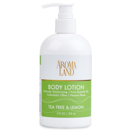 Aromatherapy+ Hand & Body Lotion - Tea Tree & Lemon 12 oz. Aromatherapy+ Hand & Body Lotion - Tea Tree & Lemon 12 oz.