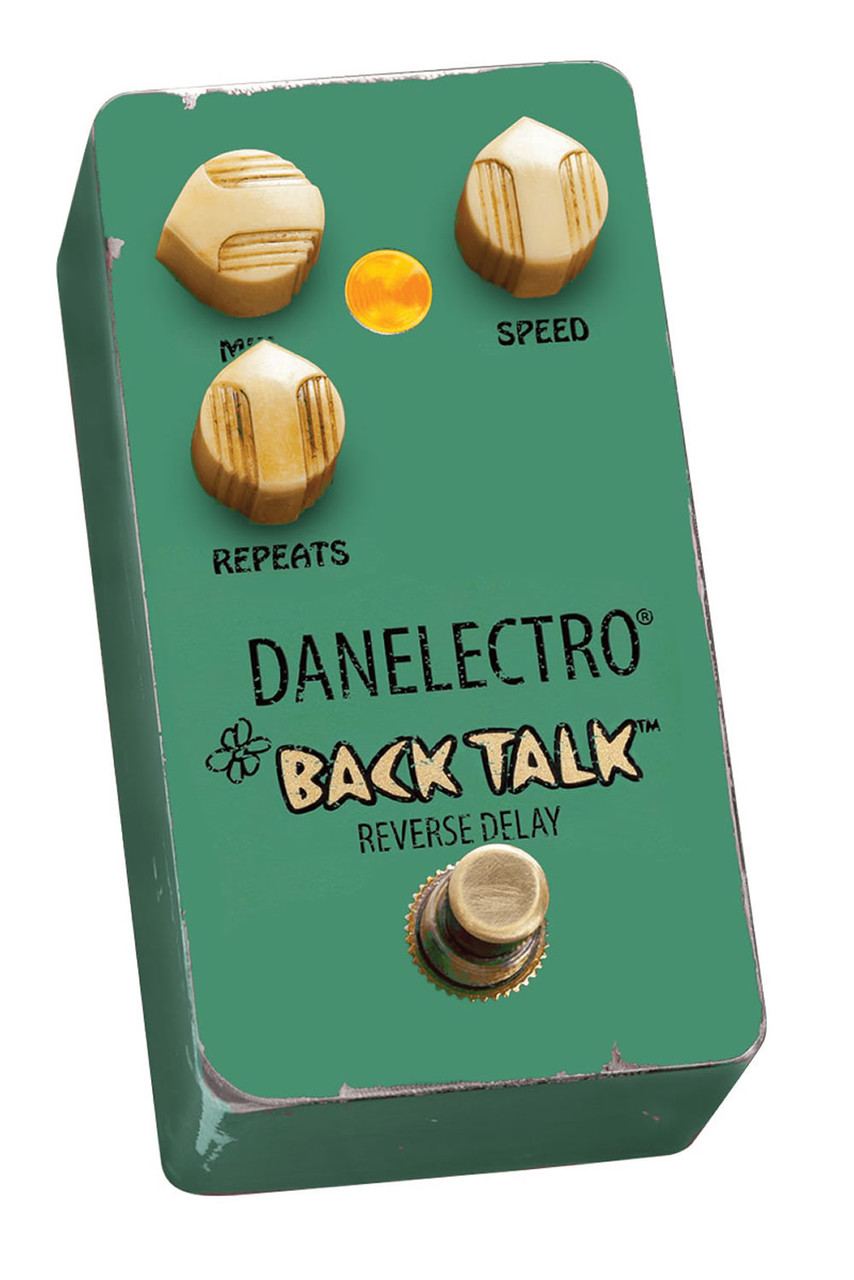 danelectro back talk reverse delay