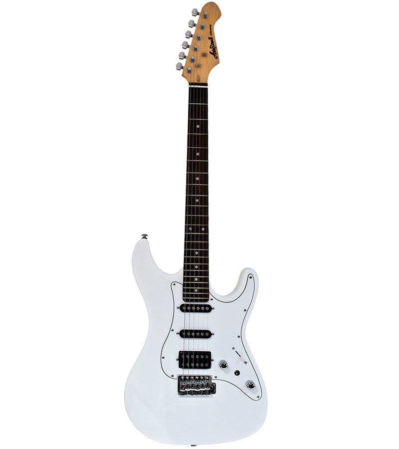 Aria STG-STV Series Electric - White - bmusic