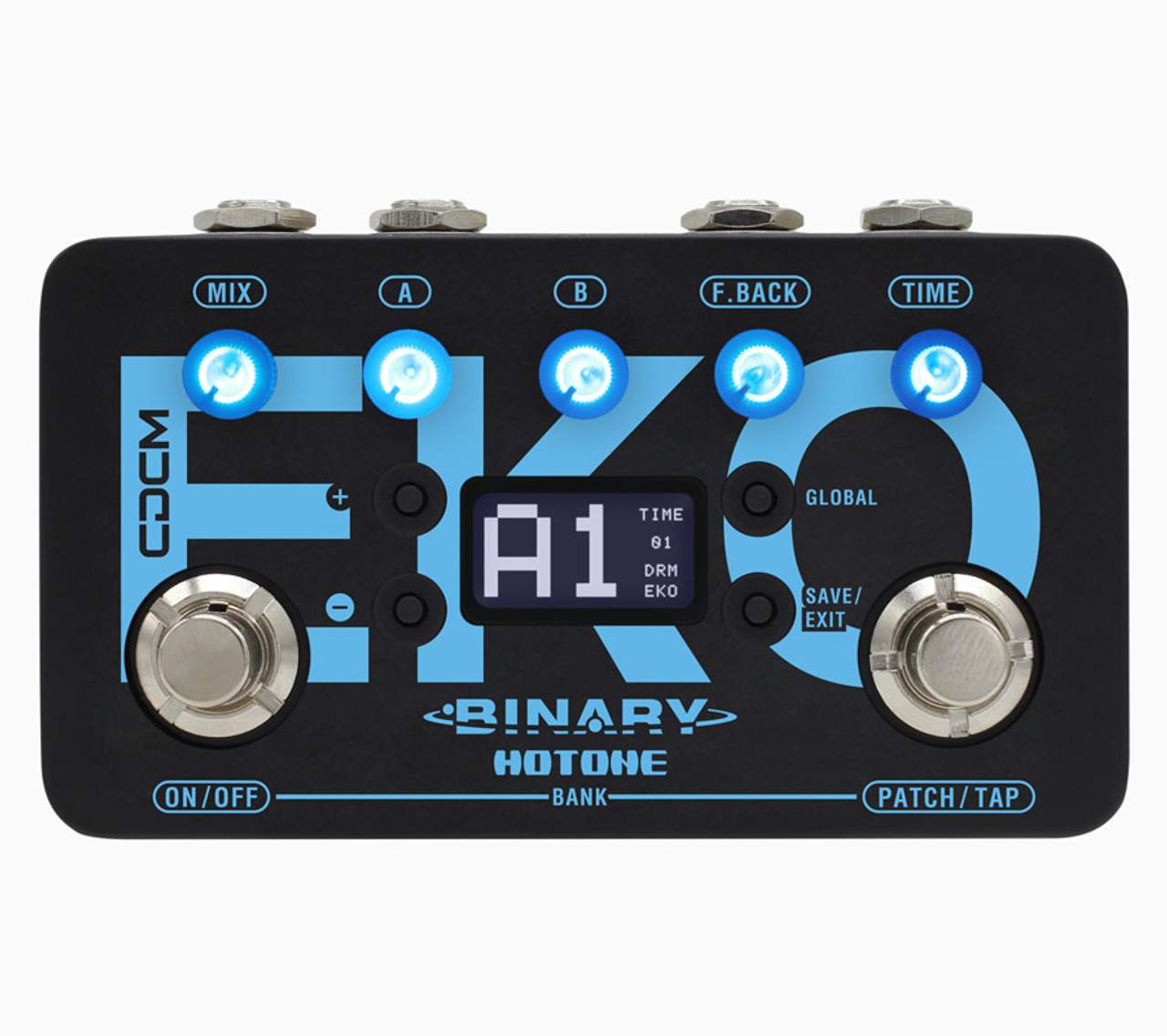 Hotone Binary Eko – CDCM Delay Effects Pedal - bmusic