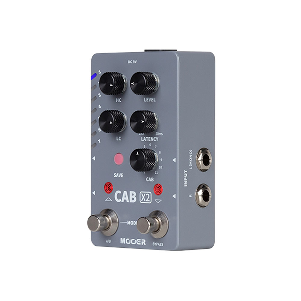 Mooer CAB X2 Stereo Cabinet Simulation Pedal - bmusic