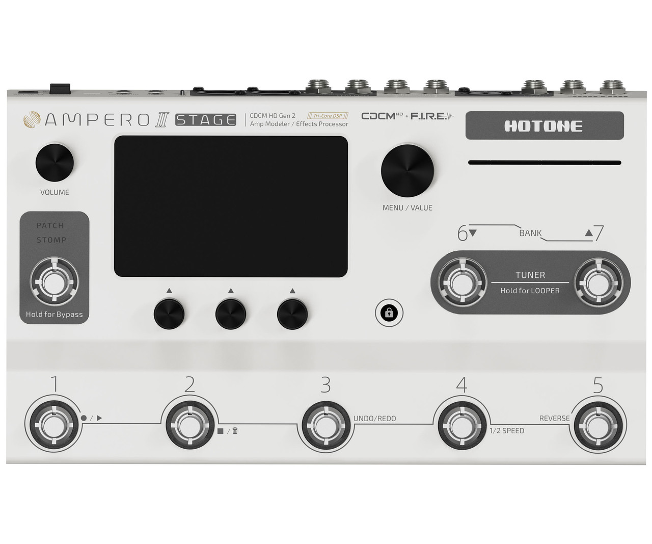 Hotone Ampero II Stage Modeler/Effects Processor - bmusic