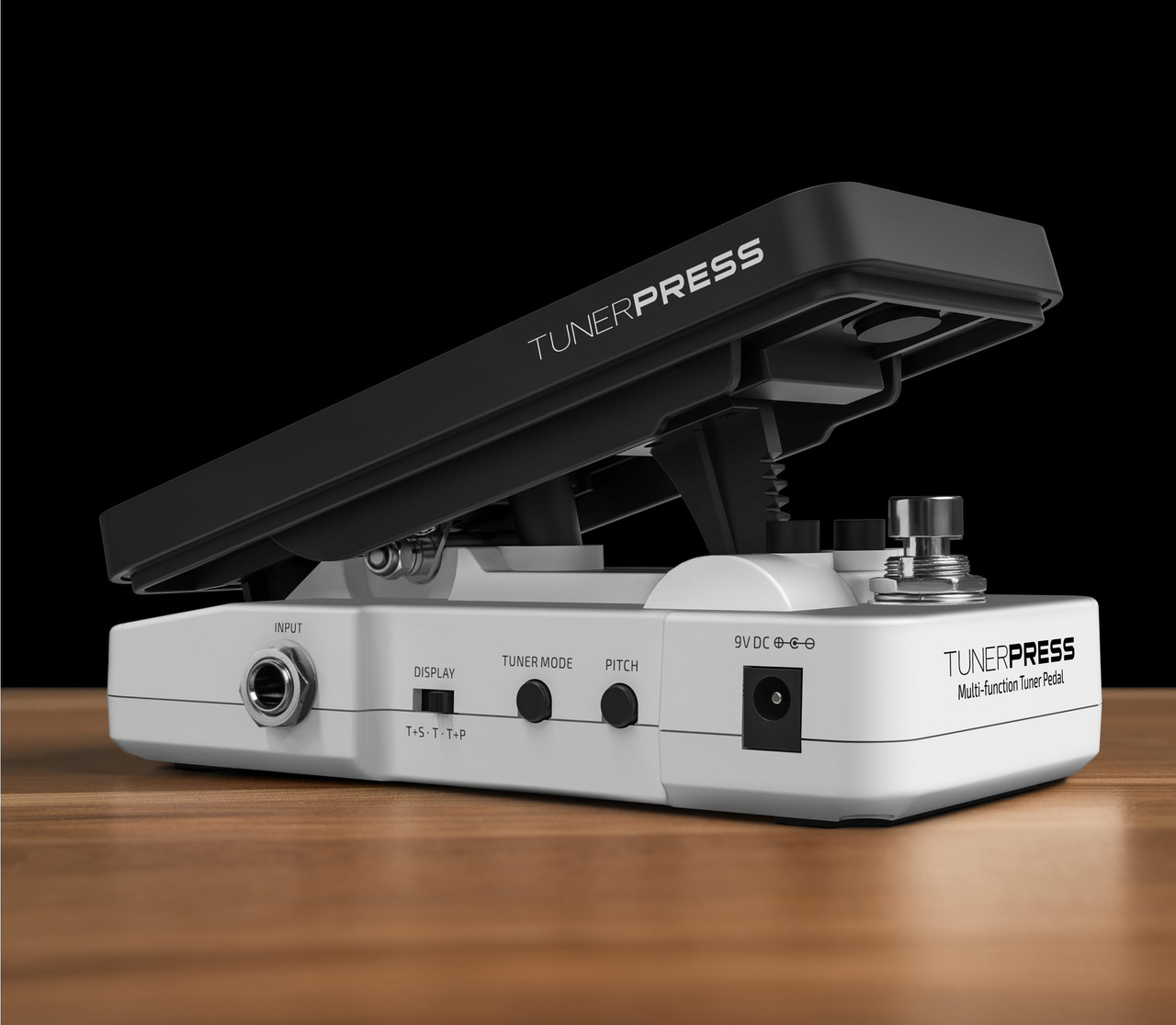 Hotone Tuner Press Pedal - Volume, Expression, Tuner, Buffer - bmusic