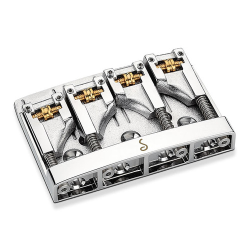 Schaller 3D-4 Bass Bridge - Chrome