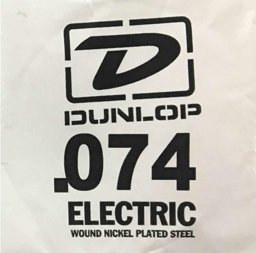 Dunlop .074 Round Wound Electric Single String