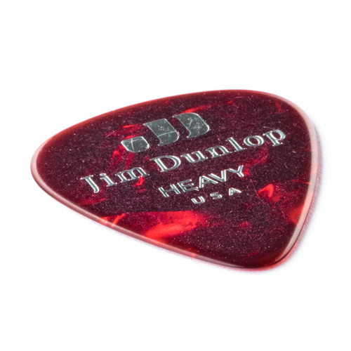 Jim Dunlop Red Pearl Classics Genuine Celluloid Pick