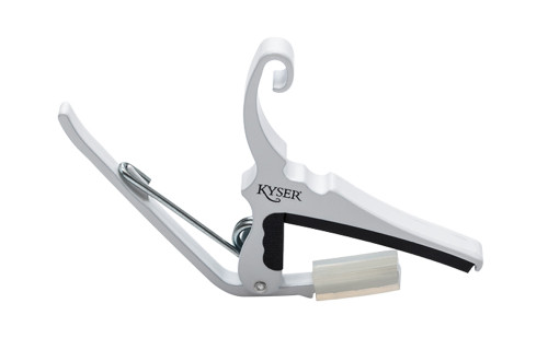 Kyser White 6-String Quick Change Capo