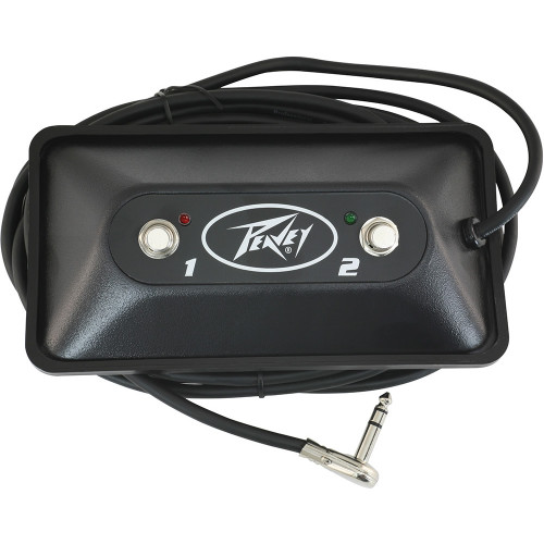 Peavey Multi-Purpose Dual-Button Footswitch with LEDs