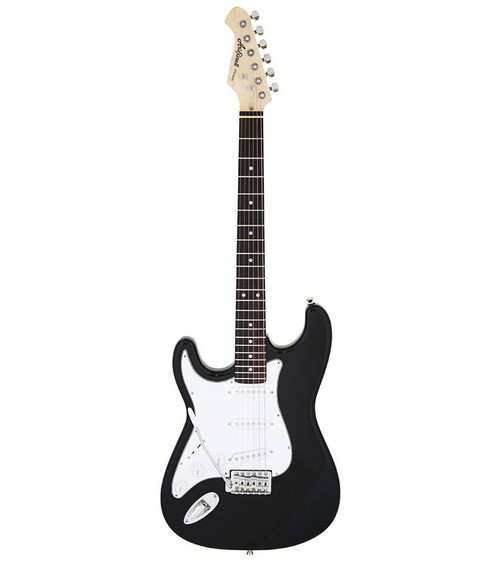 Aria STG-003 Series Left Handed Electric - Black