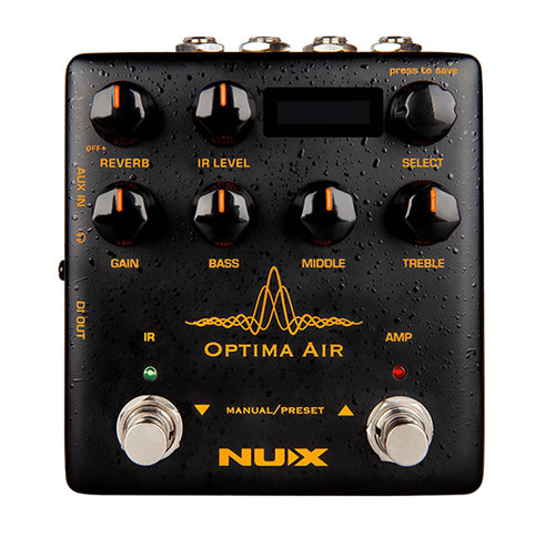 NU-X Optima Air NAI-5 Acoustic Guitar Simulator & Preamp