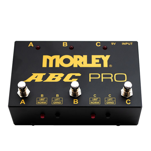 Morley Gold Series ABC Pro Selector/Combiner Switch Pedal