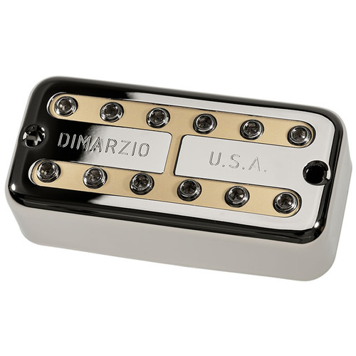 DiMarzio SUPER DISTOR'TRON Neck - Nickel with Cream Insert