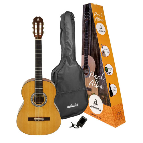 Admira Alba 4/4 Classical Guitar Pack