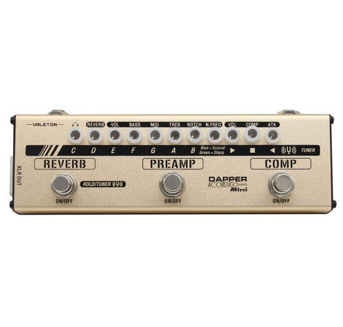 Valeton Dapper Acoustic Mini Effects Strip