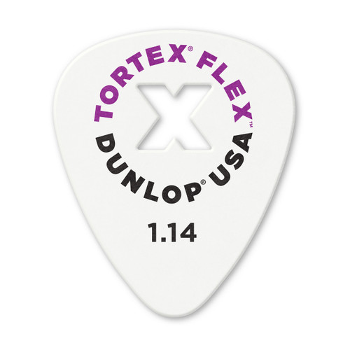 Jim Dunlop 1.14mm Tortex® Flex™ X Pick - 12 pack