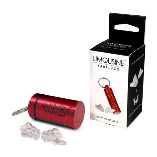 Limousine Clear Sound Earplugs 18db Filter