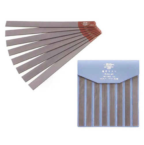 UO-Chikyu Double-Sided Guitar Nut File Set (8-Piece) .010″–.056″