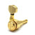 Graph Tech 6-in-line Locking Ratio Gold Contemporary Tuners - Gold