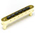 GraphTech PS-8843-G0 ResoMax NV2 4mm post Tune-O-Matic Bridge with String Saver Saddles - Gold - SPECIAL ORDER